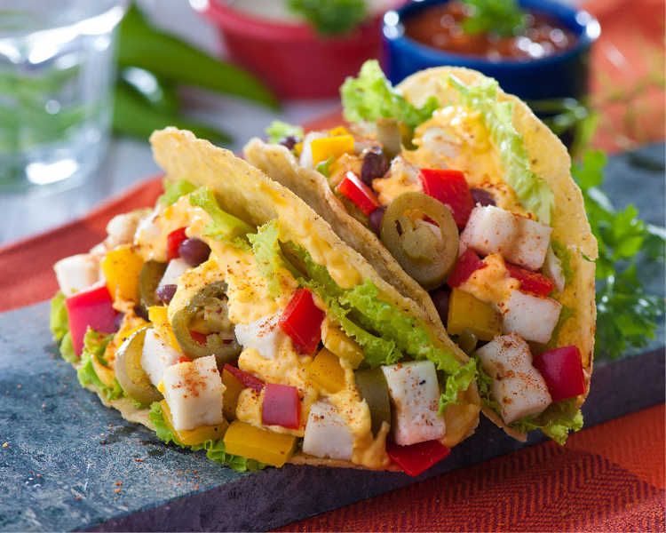 Cornitos Grilled Paneer Tacos with Jalapeno Cheese