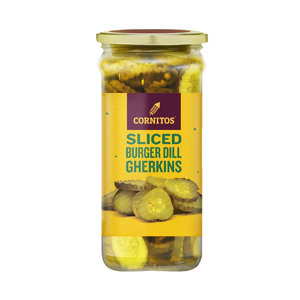 BURGER DILL GHERKINS