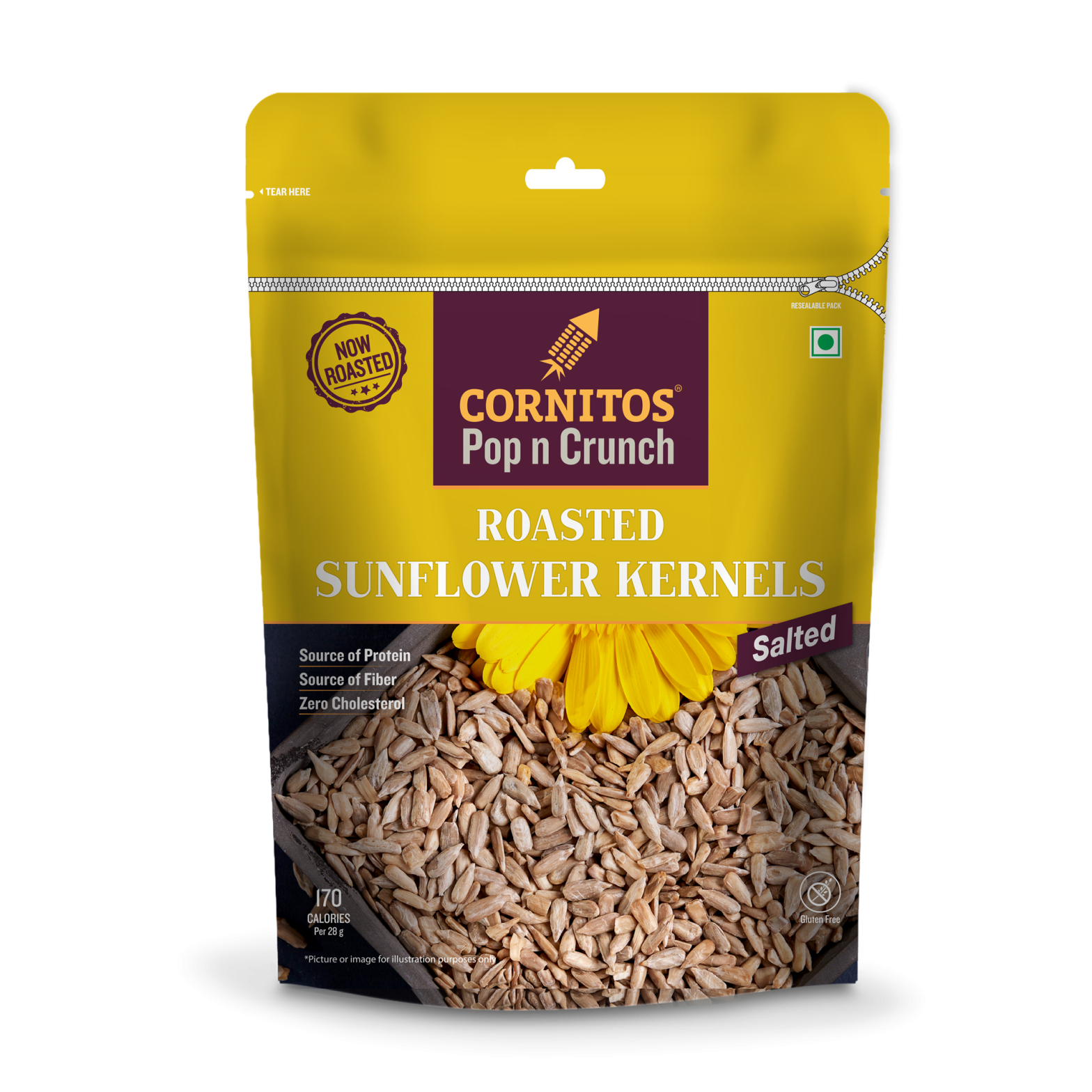 ROASTED SUNFLOWER KERNELS SALTED