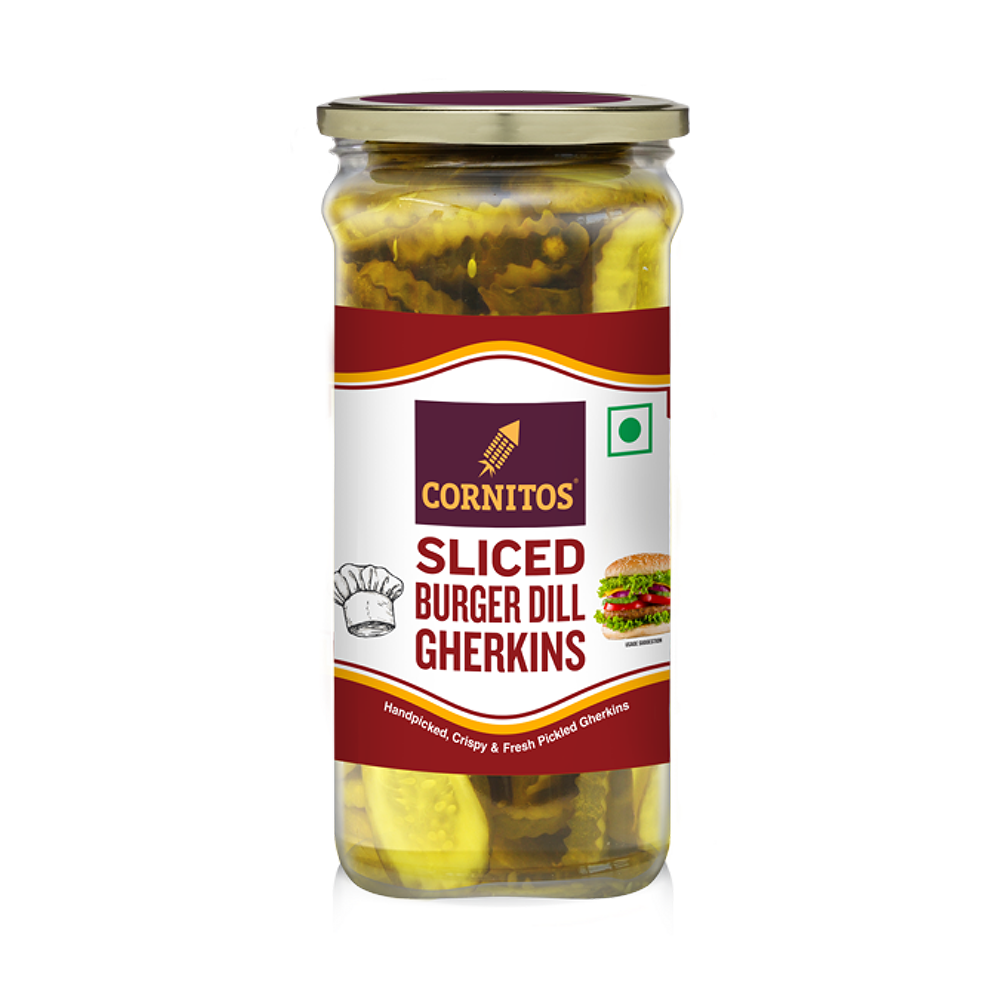 BURGER DILL GHERKINS